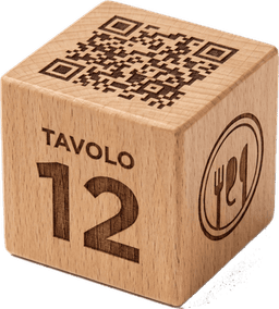 Il cubetto QR da tavolo